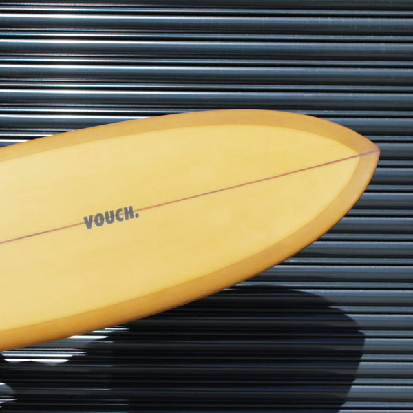 Vouch Mid Vish Surfboard Copper 6'6" Down the Line Surf