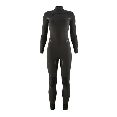 Patagonia Women's R1 Yulex Front Zip Wetsuit - Black - Buy online today at Down the Line Surf. International shipping available.
