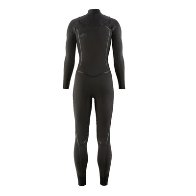 Patagonia Women's R1 Yulex Front Zip Wetsuit - Black - Buy online today at Down the Line Surf. International shipping available.