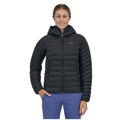 Patagonia Women's Down Sweater Hoody - Black - Buy online today at Down the Line Surf. International shipping available.