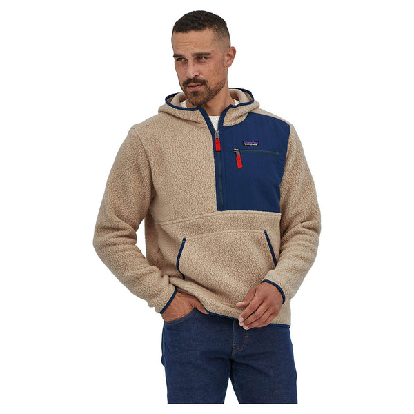 Patagonia Men's Retro Pile Fleece Pullover Oar Tan