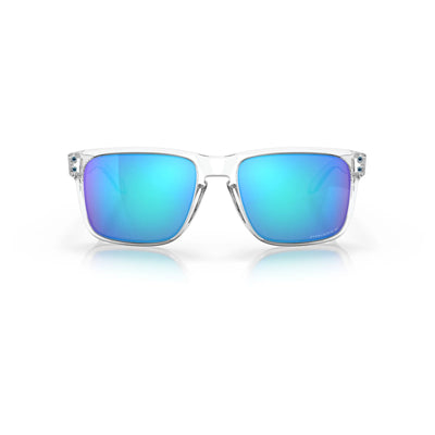 Oakley Holbrook XL Sunglasses - Polished Clear/Prizm Sapphire Polarized - Buy online today at Down the Line Surf. International shipping available.