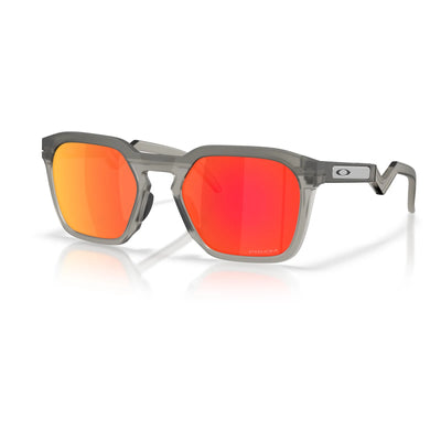Oakley HSTN SQ Sunglasses - Matte Grey Smoke / Prizm Ruby - Buy online today at Down the Line Surf. International shipping available.