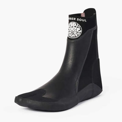 Rip Curl Rubber Soul Plus 3mm Hidden Split Toe Wetsuit Boots - Black - Buy online today at Down the Line Surf. International shipping available.