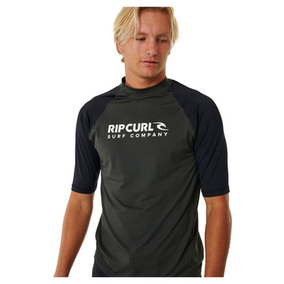 Rip Curl Shock UPF Short Sleeve Rash Vest - Buy online today at Down the Line Surf. International shipping available.