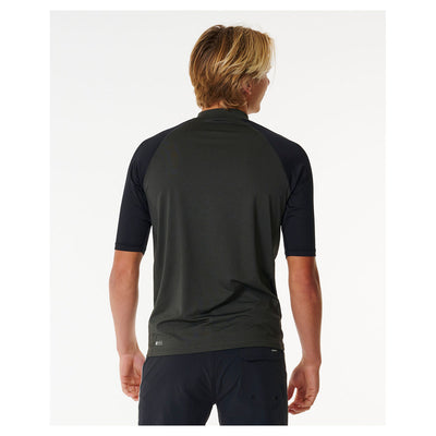 Rip Curl Shock UPF Short Sleeve Rash Vest - Buy online today at Down the Line Surf. International shipping available.