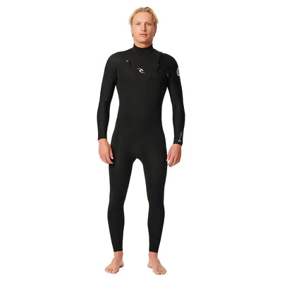 Rip Curl Dawn Patrol Performance 5/3mm Chest Zip Wetsuit - Black - 23/24 - Buy online today at Down the Line Surf. International shipping available.