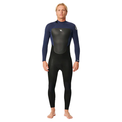 Rip Curl Omega 4/3mm Back Zip Wetsuit - Slate - Buy online today at Down the Line Surf. International shipping available.