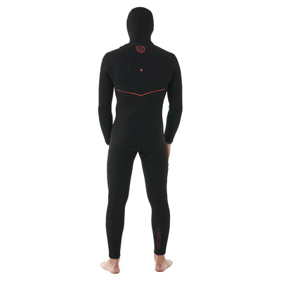 Rip Curl Flashbomb Fusion 5/4mm Zip Free Hooded Wetsuit - Black - 24/25 - Buy online today at Down the Line Surf. International shipping available.