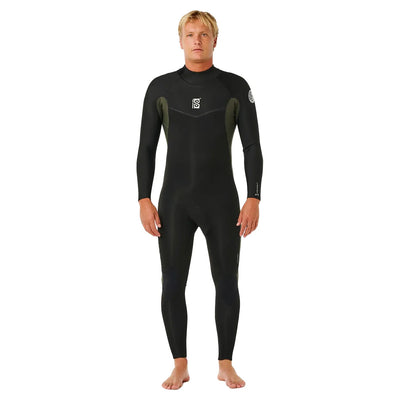 Rip Curl Dawn Patrol 4/3mm Back Zip Wetsuit - Deep Cactus - 2026 - Buy online today at Down the Line Surf. International shipping available.