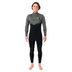 Rip Curl E Bomb 4/3mm Zip Free Wetsuit - Deep Cactus - 2025/2026 - Buy online today at Down the Line Surf. International shipping available.