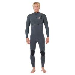 Rip Curl E Bomb 4/3mm Zip Free Wetsuit - Iron - 2026 - Buy online today at Down the Line Surf. International shipping available.