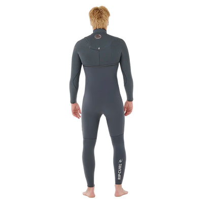Rip Curl E Bomb 3/2mm Zip Free Wetsuit - Iron - 2026 - Buy online today at Down the Line Surf. International shipping available.