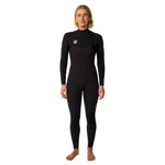 Rip Curl Women's Elasto 5/4 Zipfree Wetsuit - Black - Buy online today at Down the Line Surf. International shipping available.