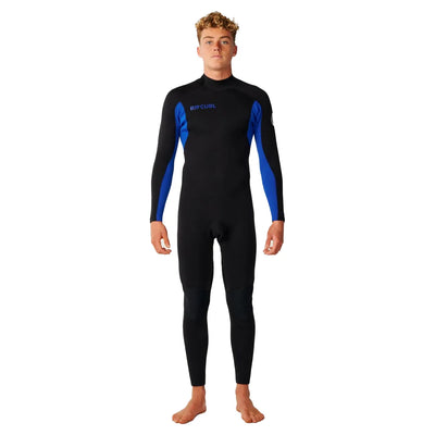 Rip Curl Trad 3/2mm Back Zip Wetsuit - Blue - Buy online today at Down the Line Surf. International shipping available.