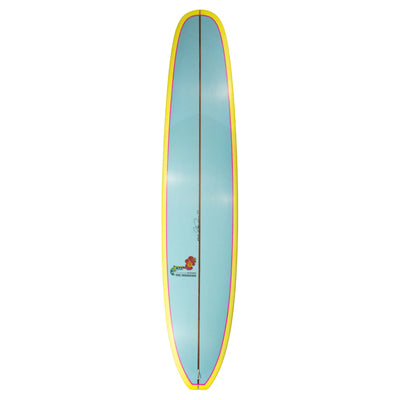 Bing Derringer Longboard - 9'8 - Yellow/Blue - Buy online today at Down the Line Surf. International shipping available.