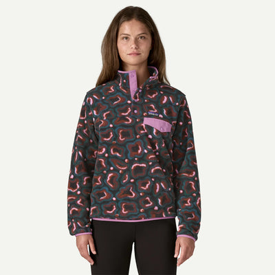 Patagonia Women's Lightweight Synchilla Snap-T Fleece Pullover - STVA - Buy online today at Down the Line Surf. International shipping available.