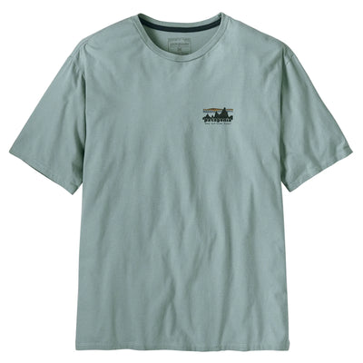 Patagonia Men's '73 Skyline Organic T-Shirt - Thermal Blue - Buy online today at Down the Line Surf. International shipping available.