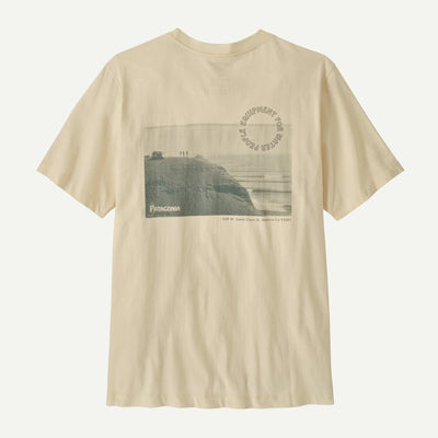 Patagonia Men's Water People Spotter T-Shirt - Undyed Natural - Buy online today at Down the Line Surf. International shipping available.