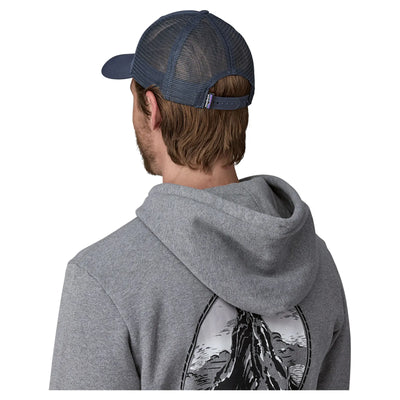 Patagonia P-6 Logo LoPro Trucker Hat - New Navy - Buy online today at Down the Line Surf. International shipping available.