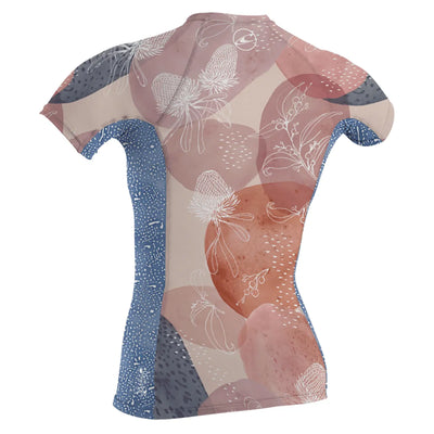 O'Neill Girls Premium Skins Short Sleeve Rash Vest - HK6 - Buy online today at Down the Line Surf. International shipping available.