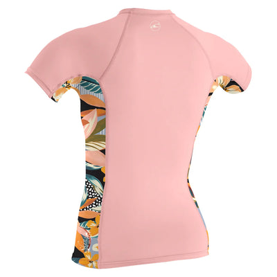 O'Neill Girls Premium Skins Short Sleeve Rash Vest - HZ3 - Buy online today at Down the Line Surf. International shipping available.