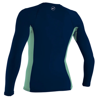 O'Neill Girls Premium Skins Long Sleeve Rash Vest - FP3 - Buy online today at Down the Line Surf. International shipping available.