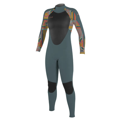 O'Neill Women's Epic 4/3mm Back Zip Wetsuit - IF9 - Buy online today at Down the Line Surf. International shipping available.