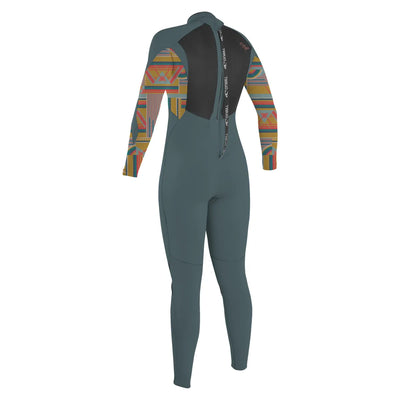 O'Neill Women's Epic 4/3mm Back Zip Wetsuit - IF9 - Buy online today at Down the Line Surf. International shipping available.