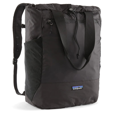 Patagonia Terravia Tote Pack 24L - Black - Buy online today at Down the Line Surf. International shipping available.
