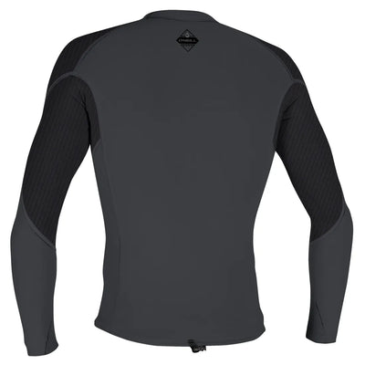 O'Neill Hyperfreak 1.5mm Long Sleeved Top - IR8- Temp Steel/Graphite - Buy online today at Down the Line Surf. International shipping available.