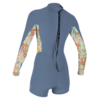 O'Neill Womens Bahia 2/1mm Long Sleeve Spring Suit - IH3 - Buy online today at Down the Line Surf. International shipping available.