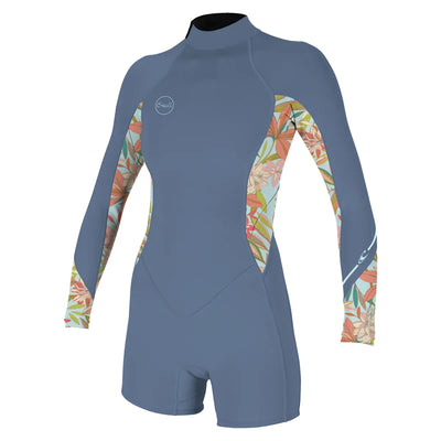 O'Neill Womens Bahia 2/1mm Long Sleeve Spring Suit - IH3 - Buy online today at Down the Line Surf. International shipping available.