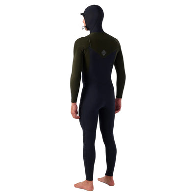 O'Neill Hyperfreak 5/4+ Chest Zip Hooded Wetsuit - IN6 - 25/26