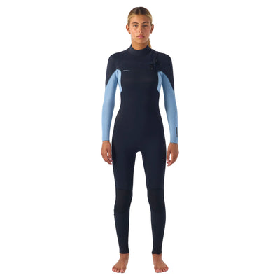 O'Neill Women's Hyperfreak 4/3mm Chest Zip Wetsuit - IP4 - 2025/26