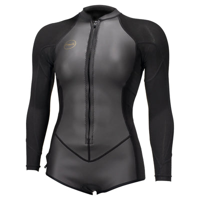 O'Neill Women's Bahia 2/1mm Long Sleeve Spring Suit - FQ9 - 2026 - Buy online today at Down the Line Surf. International shipping available.