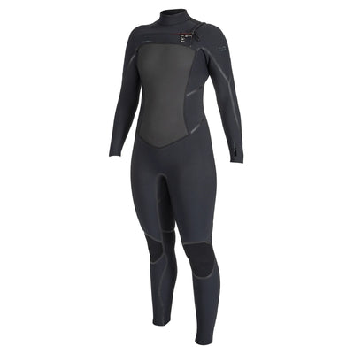 O'Neill Women's Psycho Tech 4/3+ Chest Zip Wetsuit - A00 - Buy online today at Down the Line Surf. International shipping available.