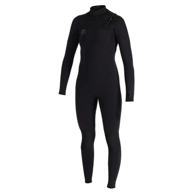 O'Neill Women's O'riginal 4/3mm Chest Zip Wetsuit - RG8 - Black - Buy online today at Down the Line Surf. International shipping available.