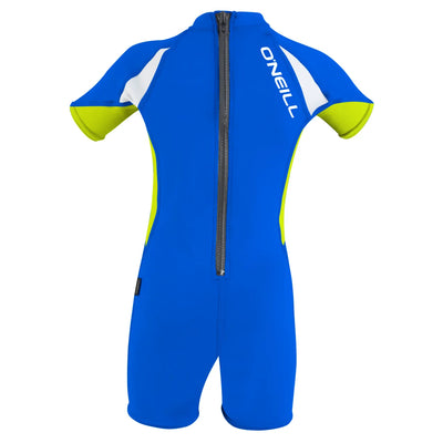 O'Neill Child Basic Skins UV Spring Suit - IT3 - Pacific-Lime-White - Buy online today at Down the Line Surf. International shipping available.