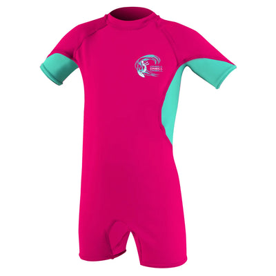 O'Neill Child Basic Skins UV Spring Suit - IT4 - Watermelon - Buy online today at Down the Line Surf. International shipping available.