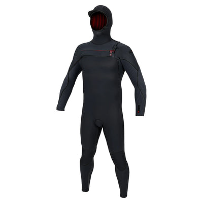 O'Neill Hyperfreak Fire 5:4+ Chest Zip Hooded Wetsuit - A00 - 2026/27 - Buy online today at Down the Line Surf. International shipping available.