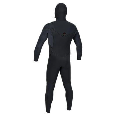 O'Neill Hyperfreak Fire 5:4+ Chest Zip Hooded Wetsuit - A00 - 2026/27 - Buy online today at Down the Line Surf. International shipping available.