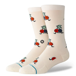 Stance Community Unisex Crew Socks - Ivory - Buy online today at Down the Line Surf. International shipping available.