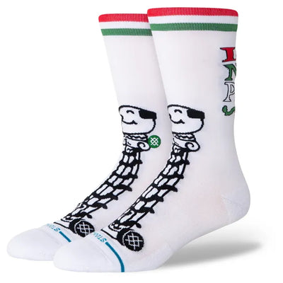 Stance Little Neros Socks - White - Buy online today at Down the Line Surf. International shipping available.