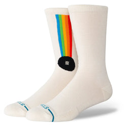 Stance Aperture Crew Socks - White - Buy online today at Down the Line Surf. International shipping available.