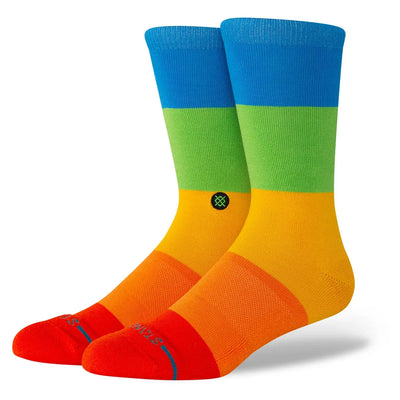 Stance Snapshot Crew Socks - Multi - Buy online today at Down the Line Surf. International shipping available.