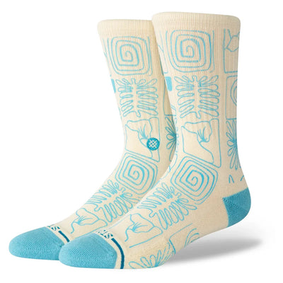 Stance Tested Everywhere Crew Socks - Canvas - Buy online today at Down the Line Surf. International shipping available.