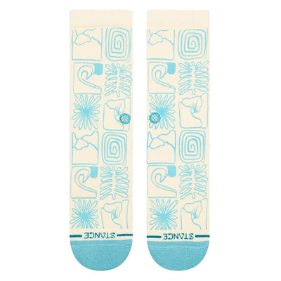 Stance Tested Everywhere Crew Socks - Canvas - Buy online today at Down the Line Surf. International shipping available.