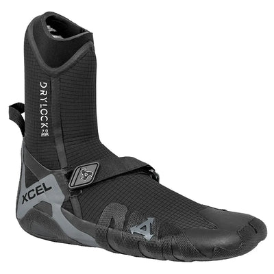 Xcel Drylock Tound Toe 7mm Wetsuit Boot - Buy online today at Down the Line Surf. International shipping available.
