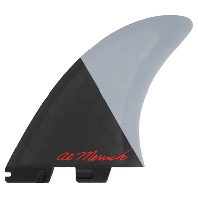 FCS II AM PC Twin+1 Fin Set - Grey/Charcoal - Buy online today at Down the Line Surf. International shipping available.